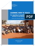 Study On Learning How To Teach-Subsaharan Africa en
