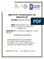 Análisis numérico con métodos para aproximar series