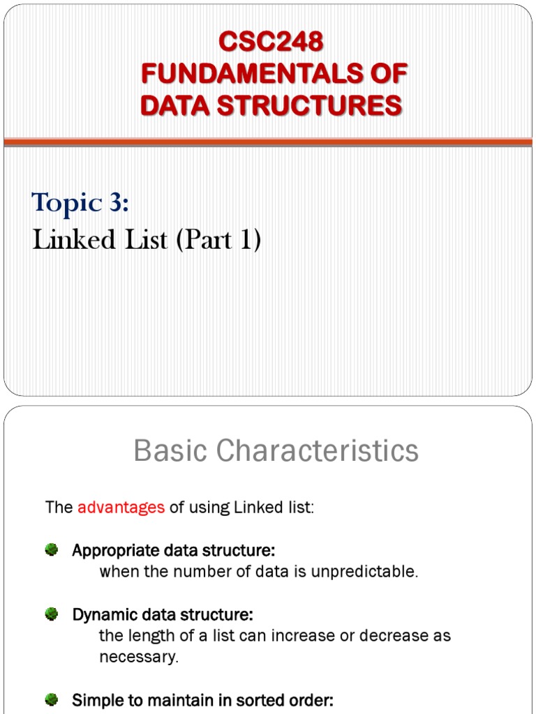 Linked List Fundamentals and Operations | PDF | Class (Computer ...