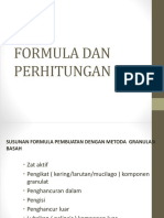 Perhitungan Formula