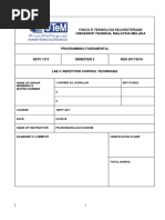 05 Betc 1313 - Lab 3 Repetition Control Tech