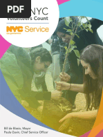 Download NYC Volunteers Count Annual Report 2017 by NYC Service SN377896781 doc pdf