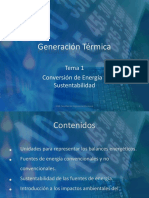 Conversion de Energia y Sustentabilidad