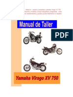 Yamaha Virago XV 750 Manual de Taller