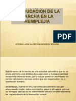 Reeducación de la marcha en la hemiplejía