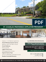 St. Charles Preferred Employer Program: Reduced Security Deposit