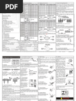 Standard Indutivo CA e CA CC Manual de Instalação