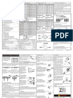 Standard Indutivo CA e CA CC Manual de Instalação