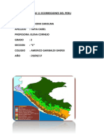 Las 8 Ecorregiones Del Peru