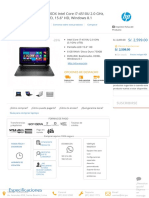 Laptop Hp Pavilion 15-p100dx Intel Core i7-4510u 2.0 Ghz, Ram 8gb, Hdd 750gb, Dvd, 15.6_ Hd, Windows 8.1