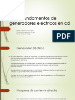 Fundamentos de Los Generadores Electricos en CD