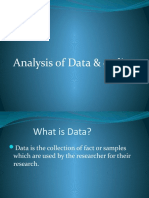 Data Analysis & Coding