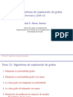 Algoritmos de Exploracion - Grafos PDF