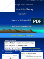 Basic Plasticity Mechanics