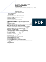 Estructura de Un Plan de Respuesta Del Sector Salud Municipal - Actdoc