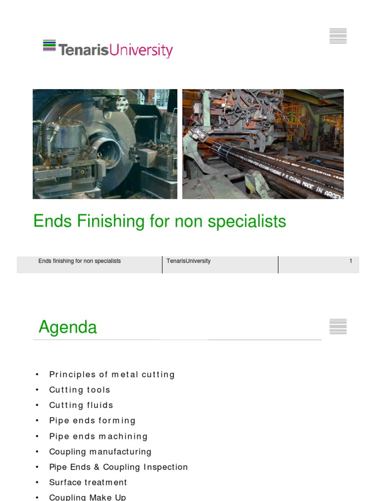Ends Finishing For Non Specialist Part I | PDF | Machining | Procedural ...