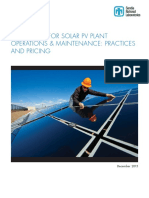 BUDGETING FOR SOLAR PV PLANT OyM-  Practices and Pricing - Diciembre 2015.pdf