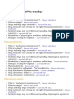 Biochemical Pharmacology - Lecture Notes, Study Material and Important Questions, Answers 