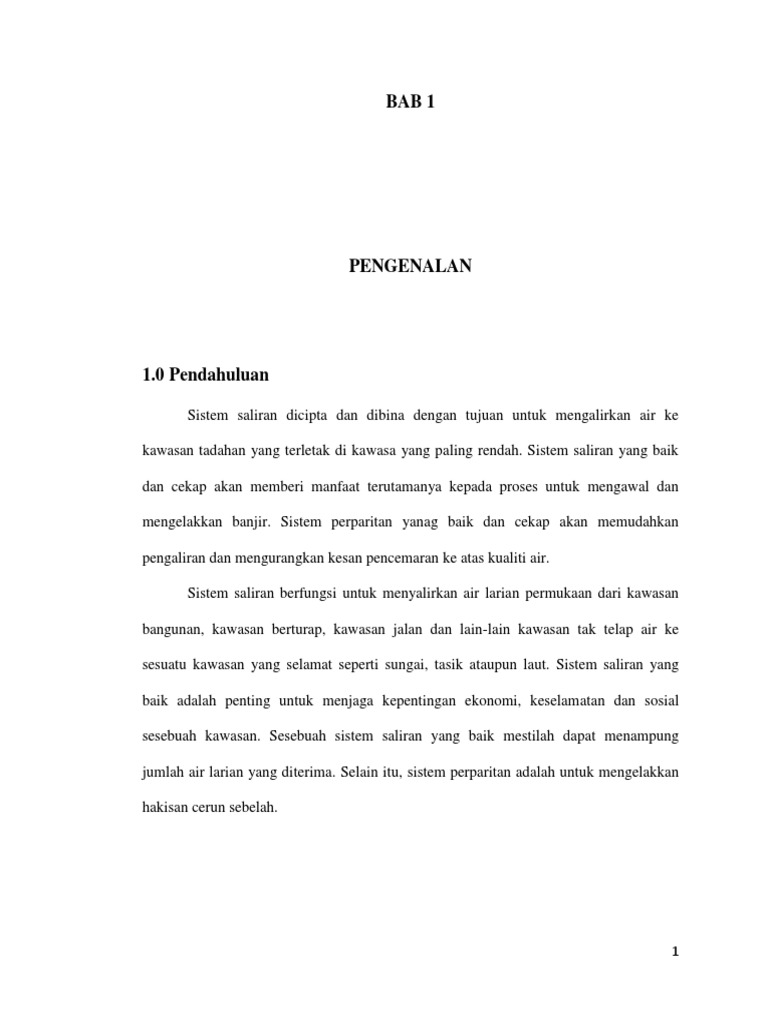 Sistem Perparitan Jalan | PDF