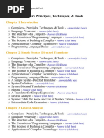 Compilers Principles, Techniques, & Tools - Lecture Notes, Study Material and Important Questions, Answers