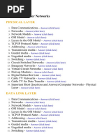 Computer Networks - Lecture Notes, Study Material and Important Questions, Answers