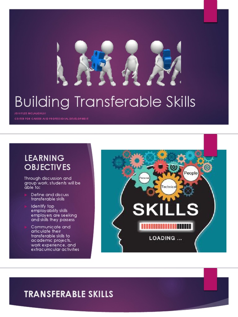 Developing Transferable Skills for Careers | PDF | Competence (Human ...