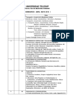 Programacion Seminarios Marzo 2018