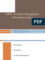 Mihal Brumbulli SMISA Web-Based School Management Information System For Albanian High Schools