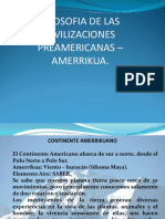 La filosofía unificadora de las civilizaciones preamericanas