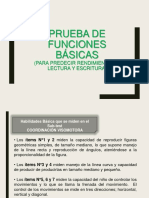 Prueba de Funciones Basicas