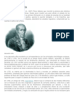 Biografías  1) Alessandro Volta 2) James Clerk Maxwell 3) André-Marie Ampère 4)Nikola Tesla  