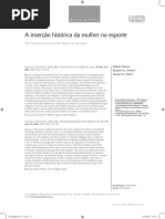 A Inserção Históricada Mulher No Esporte