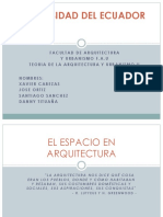 TEORIA DE LA ARQUITECTURA Y URBANISMO II