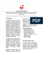 Escaldado de alimentos: inactivación de la enzima peroxidasa