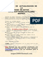 Instalacion Base Datos Maprex