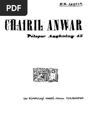 Dapatkan Gambar Chairil Anwar Terbaru by Cikimm.com