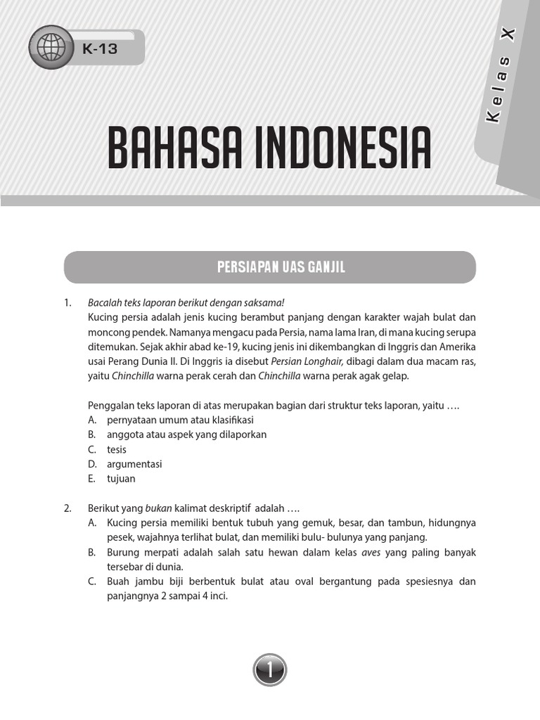 8 Persiapan Uas Ganjil