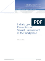 Prevention of Sexual Harassment at Workplace