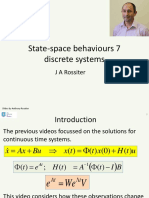 State Space Behaviours 7 - Discrete Systems