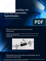 Efecto Faraday en Comunicaciones Satelitales