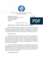 El Último Hombre Muere Primero: ¿Qué Tipo de Texto Se Está Leyendo? Justificar Respuesta y Ejemplificar