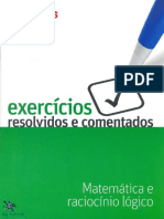 Exercicios Resolvidos e Comentados Matematica e Raciocinio Logico