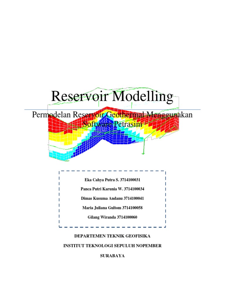 Tugas Geothermal Modeling Reservoir | PDF | Komputer
