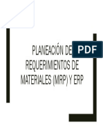 De Requerimientos de Materiales MRP