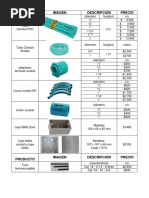 Elementos Homecenter Precios 2017 Final