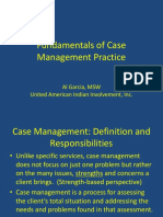 Summary Slides of Case Management
