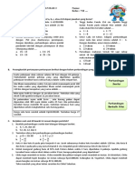 Soal Ulangan Matematika Perbandingan Kelas 7