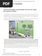 Desvio de Função_ Preservação de Local de Crime Por Policial Militar _ Aderivaldo Cardoso