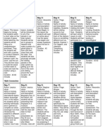 Unit Schedule 1