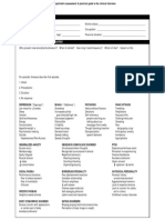 Initial Psychiatric Form